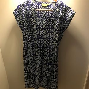 Roberta roller rabbit silk dress size xtra small